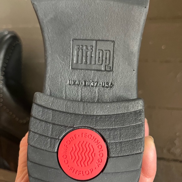 Fitflop Kinbay micro stud black ankle boots size 6 - Picture 8 of 10